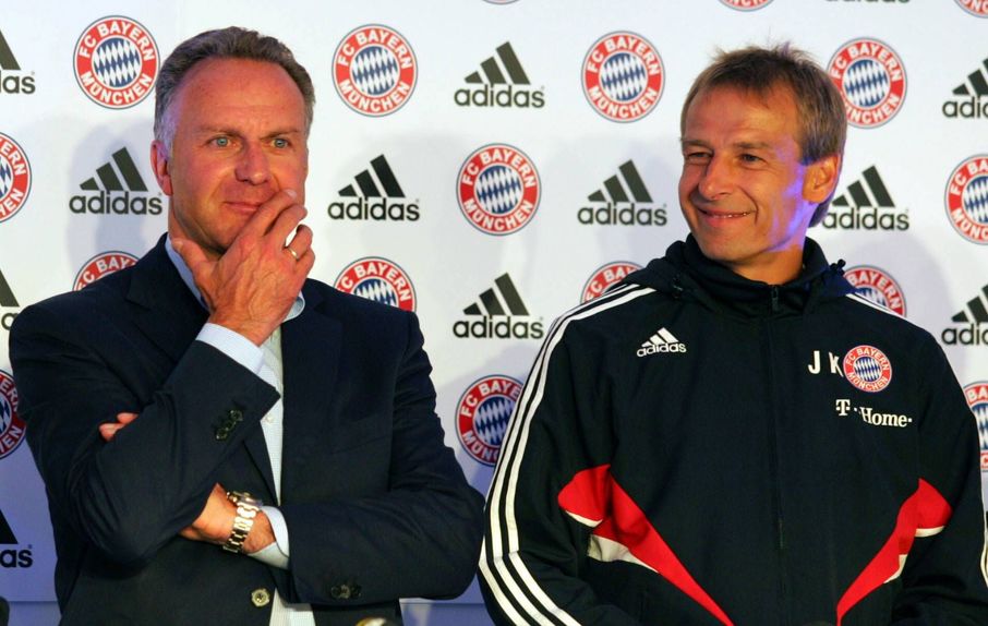Karl-Heinz Rummenigge ve Jürgen Klinsmann